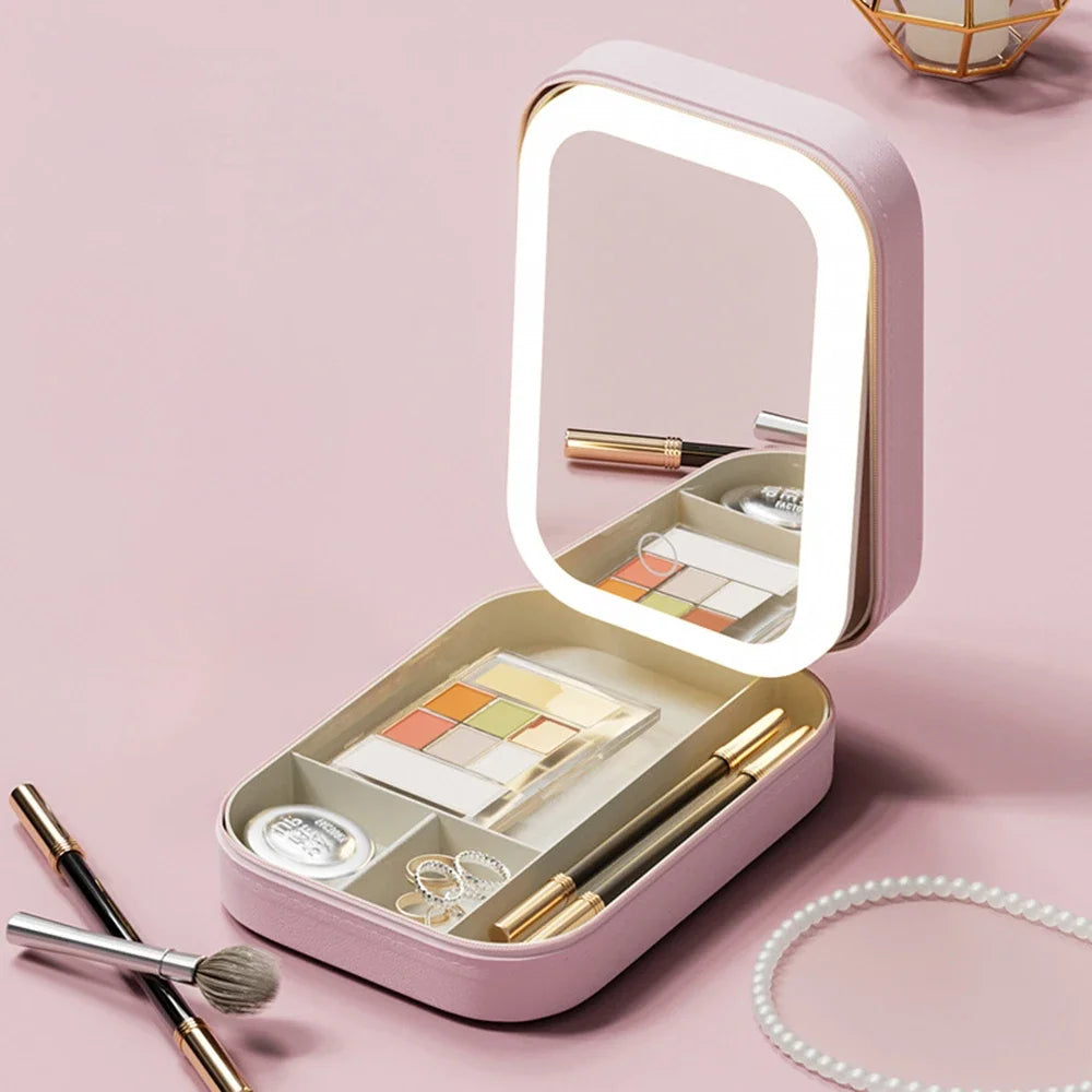 YouthVibe GlowCase – La boîte de maquillage avec lumière intégrée